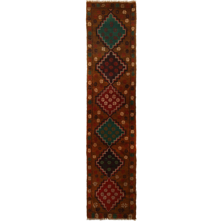 Afghan Baluchi Hallway Runner 2' 0" x 9' 7" - No. AL27391