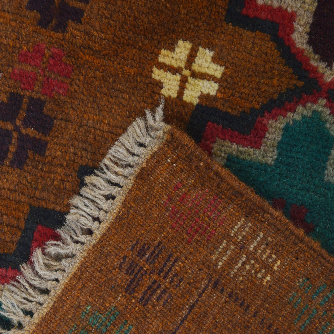 Afghan Baluchi Hallway Runner 2' 0" x 9' 7" - No. AL27391