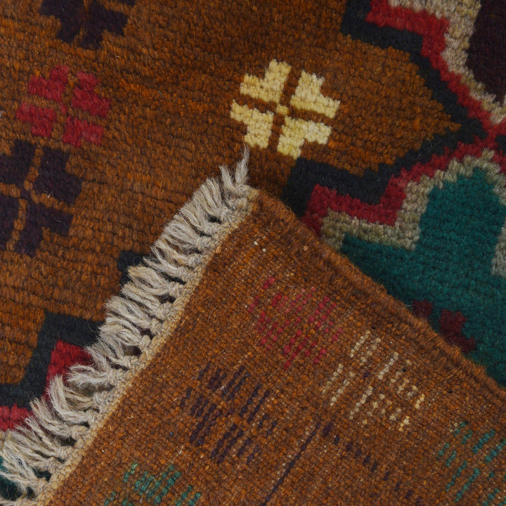 Afghan Baluchi Hallway Runner 2' 0" x 9' 7" - No. AL27391