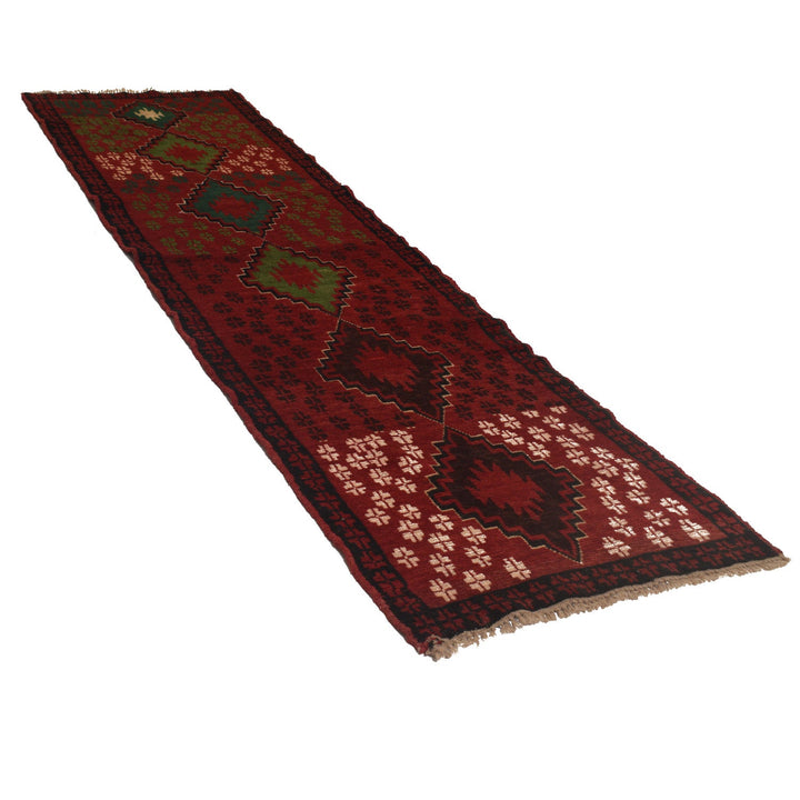 Afghan Baluchi Hallway Runner 2' 7" x 9' 3" - No. AL66216