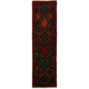 Afghan Baluchi Hallway Runner 2' 6" x 9' 3" - No. AL64681