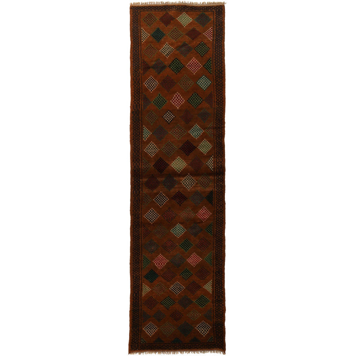 Afghan Baluchi Hallway Runner 2' 4" x 9' 6" - No. AL66599