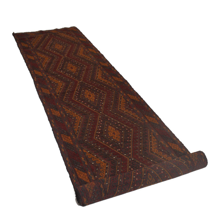 Red Mashwani Long Runner 2' 10" x 12' 4" - No. AL58967