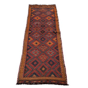Handmade Flatweave Kilim Runner 1' 10" x 6' 7" - No. AL35596