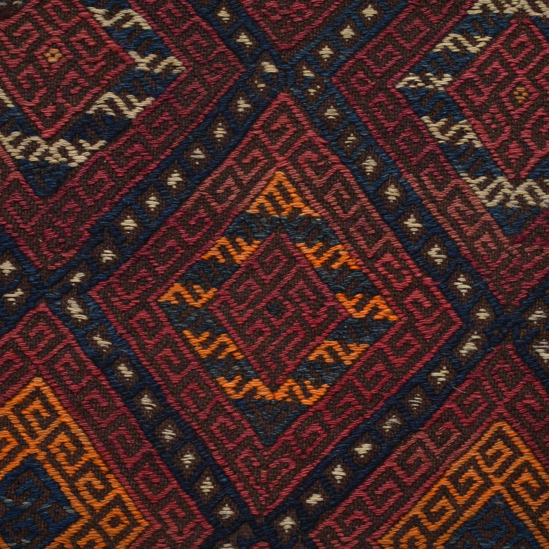 Handmade Flatweave Kilim Runner 1' 10" x 6' 7" - No. AL35596