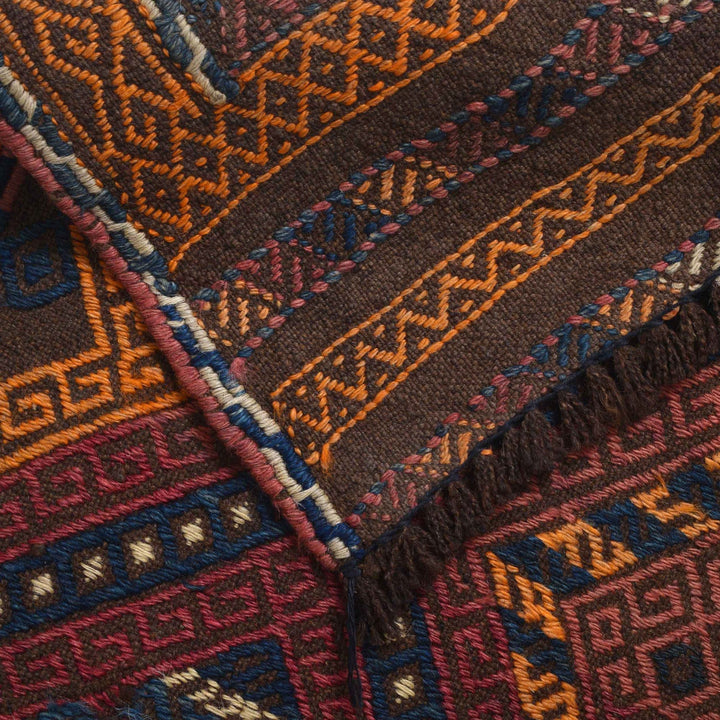 Handmade Flatweave Kilim Runner 1' 10" x 6' 7" - No. AL35596