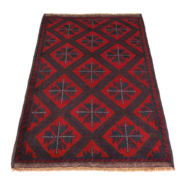 Traditional Baloch Rug 3' 3" x 4' 9" - No. AL10802