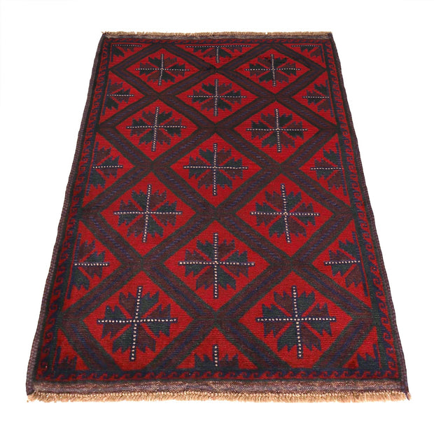 Traditional Baloch Rug 3' 3" x 4' 9" - No. AL10802