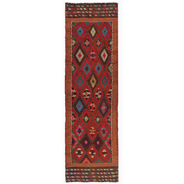 Hand Woven Flat Weave Kilim Runner 2' 2" x 7' 1" - No. AL32679