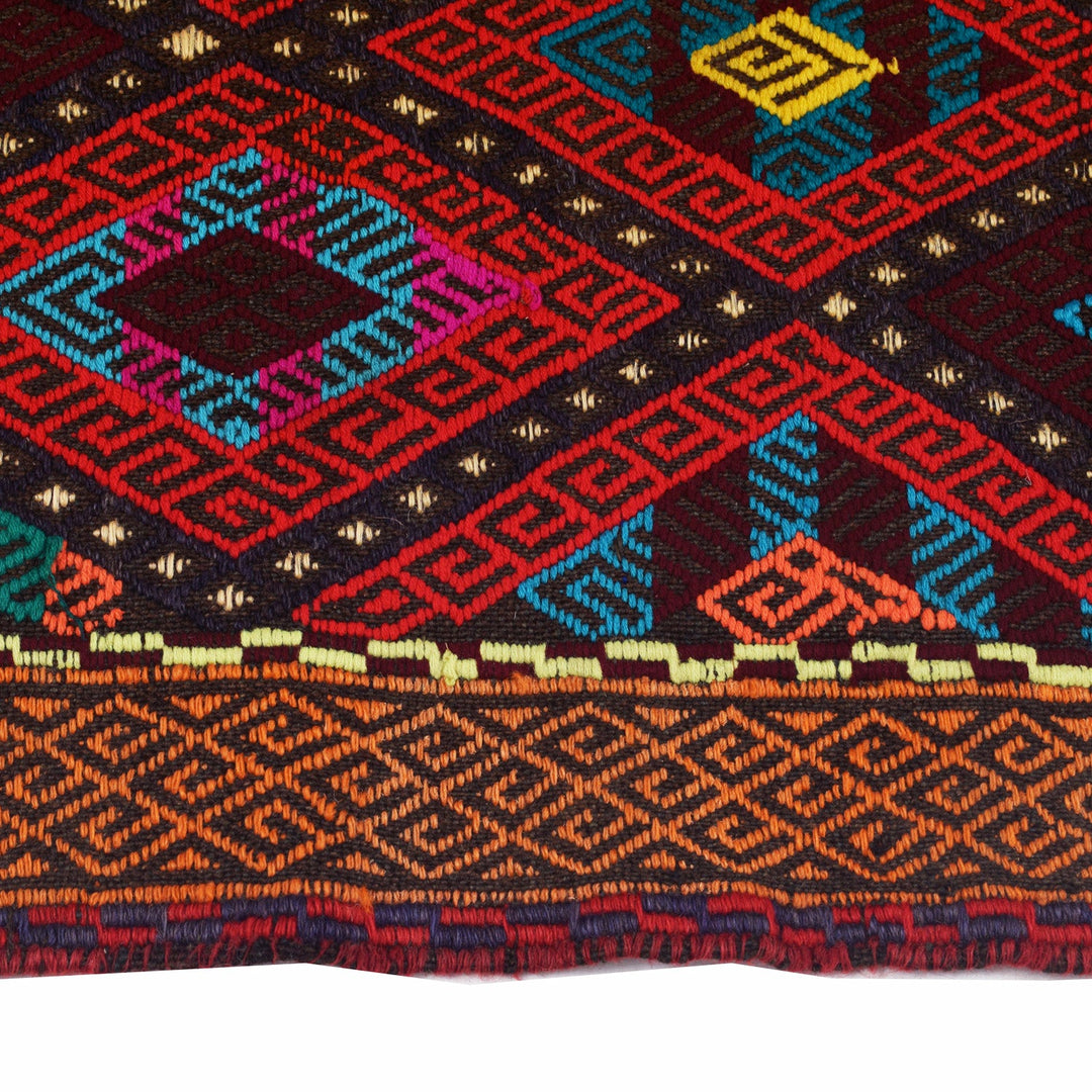 Hand Woven Flat Weave Kilim Runner 2' 2" x 7' 1" - No. AL32679