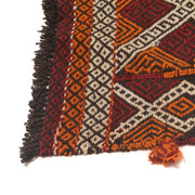 Hand Woven Flat Weave Kilim Runner 2' 5" x 10' 0" - No. AL12803