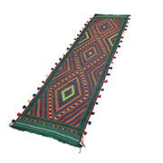 Handmade Suzani Kilim Runner 2' 1" x 8' 4" - No. AL59448