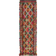 Handmade Flatweave Kilim Runner 2' 6" x 10' 3" - No. AL90741