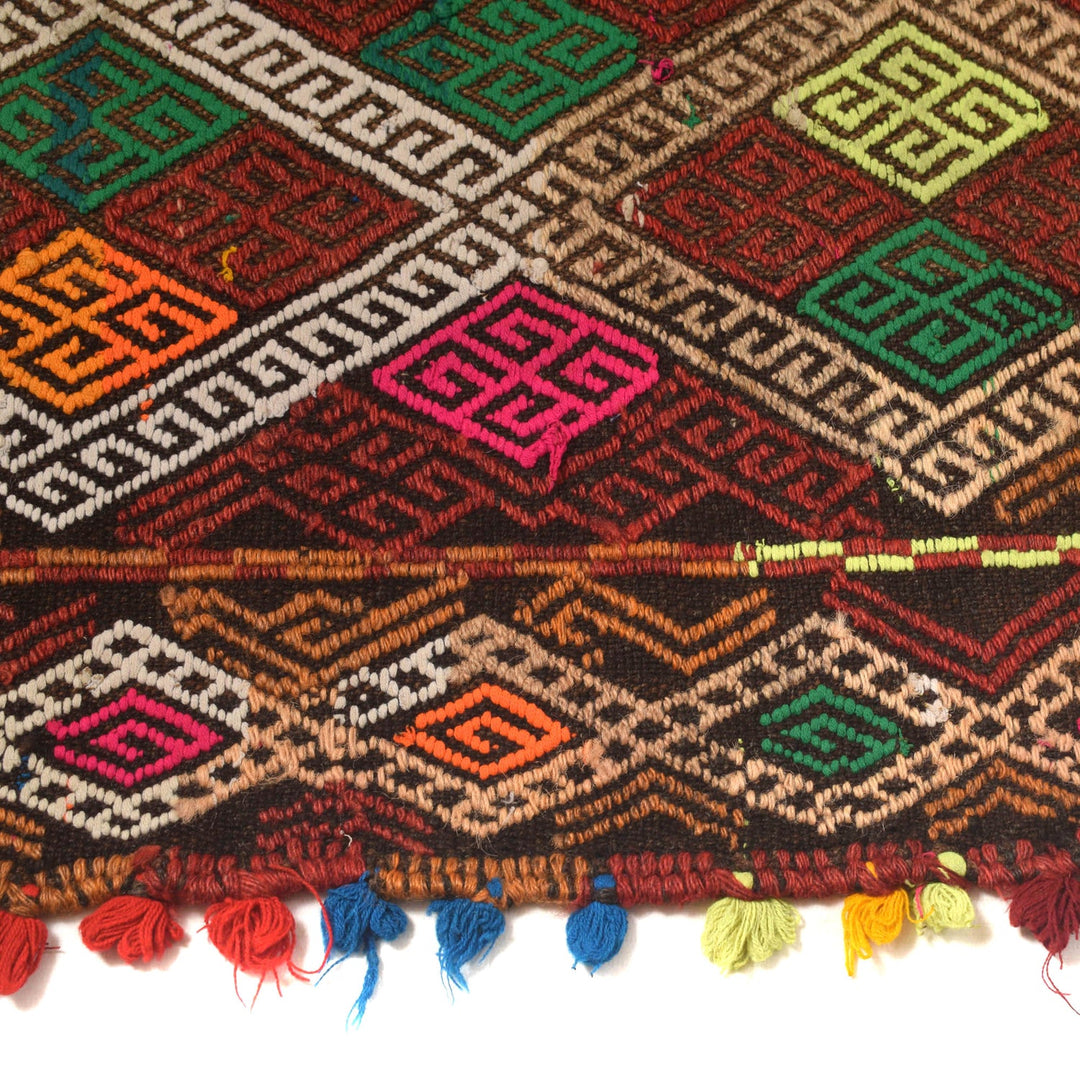 Handmade Flatweave Kilim Runner 2' 6" x 10' 3" - No. AL90741