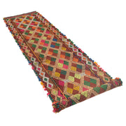 Handmade Flatweave Kilim Runner 2' 6" x 10' 3" - No. AL90741