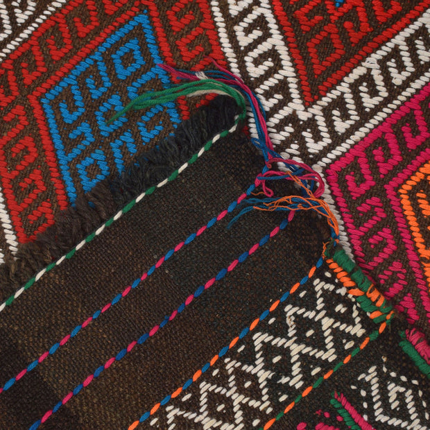 Handmade Flatweave Kilim Runner 2' 5" x 10' 11" - No. AL87396