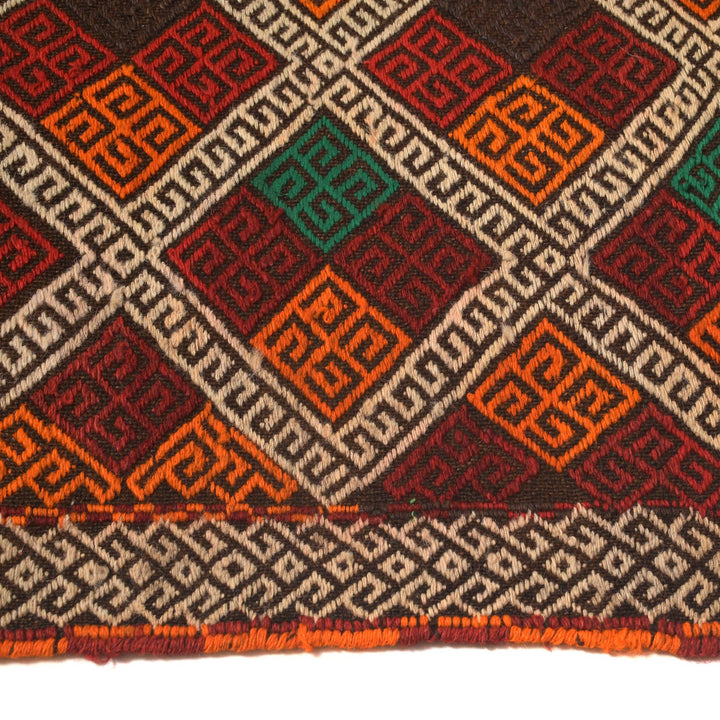 Handmade Flatweave Kilim Runner 2' 4" x 9' 8" - No. AL70557