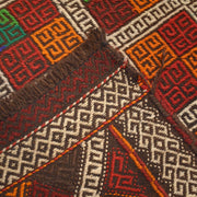 Handmade Flatweave Kilim Runner 2' 4" x 9' 8" - No. AL70557