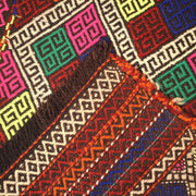 Handmade Flatweave Kilim Runner 2' 4" x 9' 11" - No. AL26932