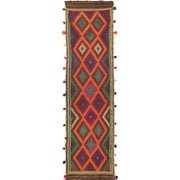 Handmade Suzani Kilim Runner 2' 4" x 8' 5" - No. AL57313