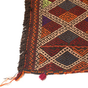 Tribal Afghan Suzani Kilim Runner 2' 6" x 9' 4" - No. AL84475