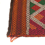 Tribal Afghan Suzani Kilim Runner 2' 6" x 9' 3" - No. AL25618