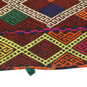 Hand Knotted Suzuni Kelim Runner 2' 6" x 10' 6" - No. AL94160