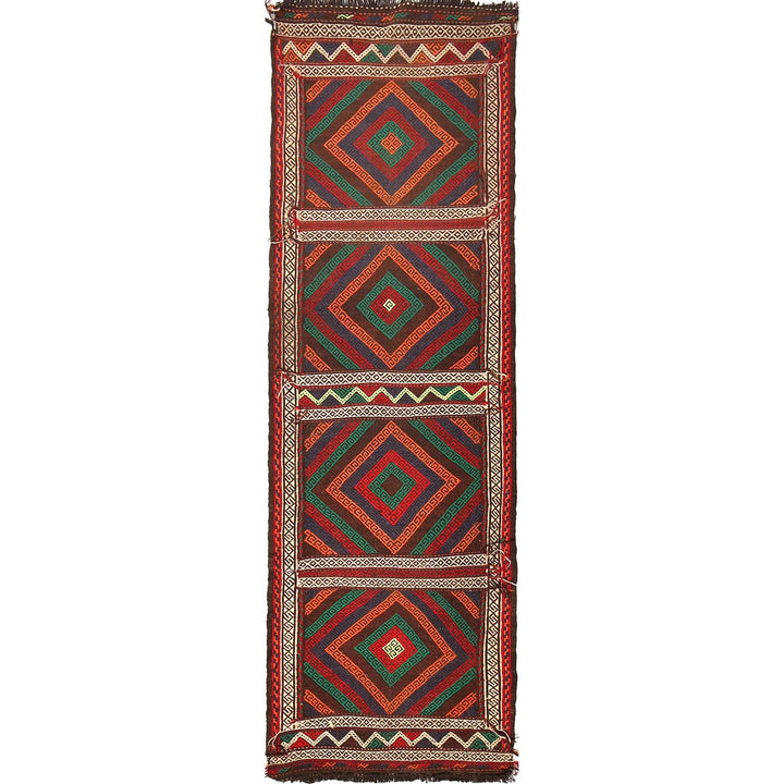 Hand Knotted Suzuni Kelim Runner 2' 1" x 6' 10" - No. AL82971