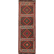 Hand Knotted Suzuni Kelim Runner 2' 1" x 6' 10" - No. AL82971