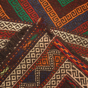 Hand Knotted Suzuni Kelim Runner 2' 1" x 6' 10" - No. AL82971