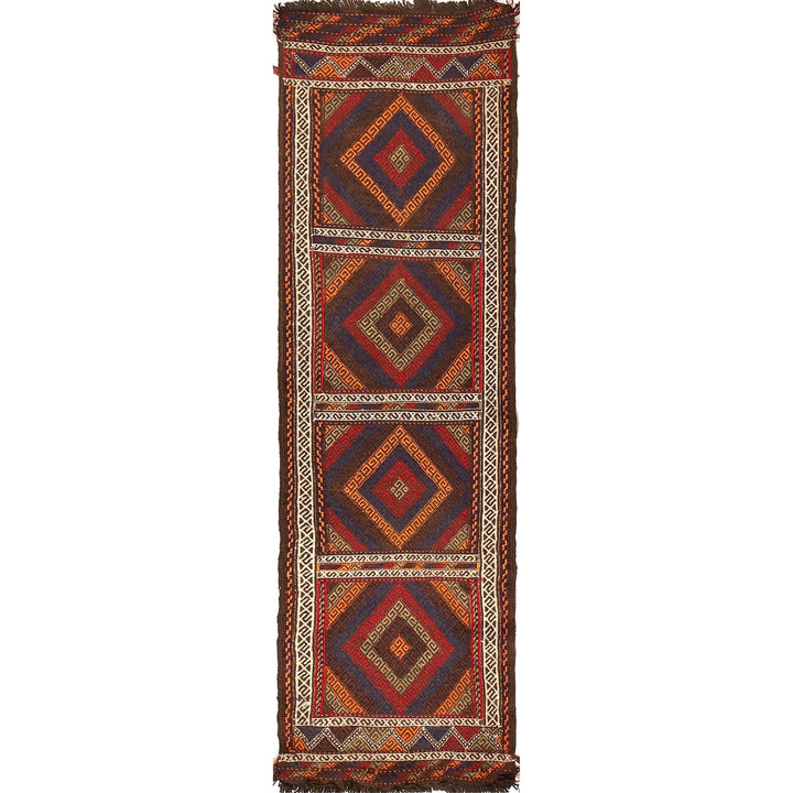 Hand Knotted Suzuni Kelim Runner 1' 10" x 6' 7" - No. AL56815