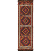 Hand Knotted Suzuni Kelim Runner 1' 10" x 6' 7" - No. AL56815