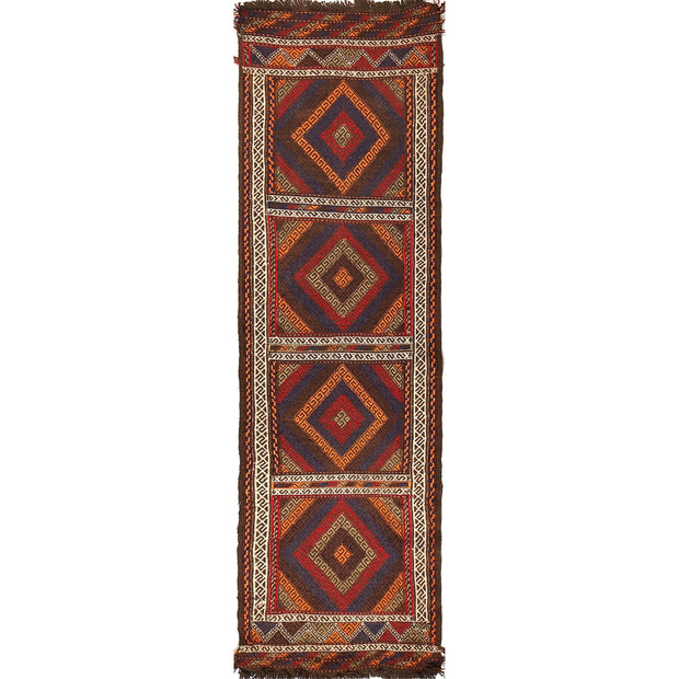 Hand Knotted Suzuni Kelim Runner 1' 10" x 6' 7" - No. AL56815