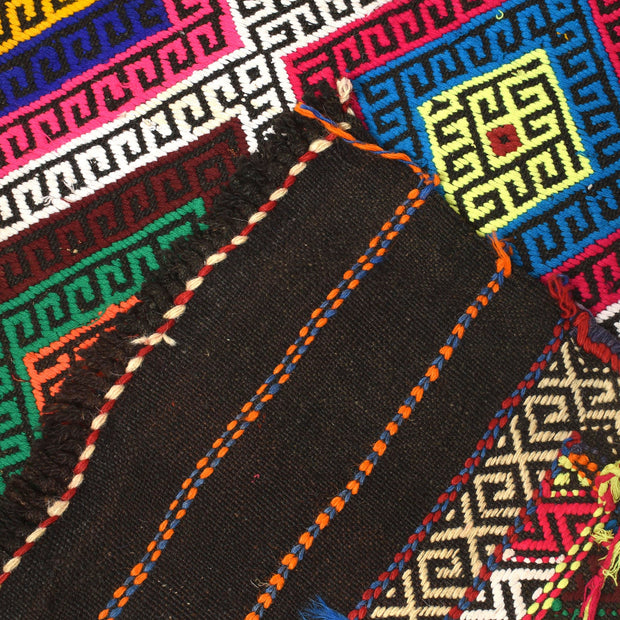 Hand Knotted Suzuni Kelim Runner 2' 7" x 10' 10" - No. AL22715