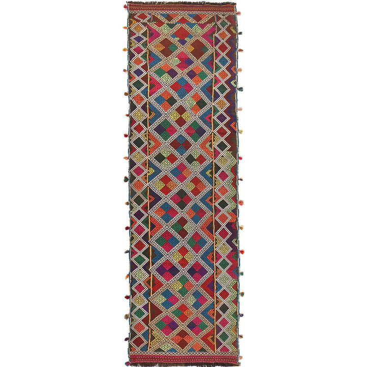 Handmade Suzani Kilim Runner 2' 4" x 8' 6" - No. AL44065