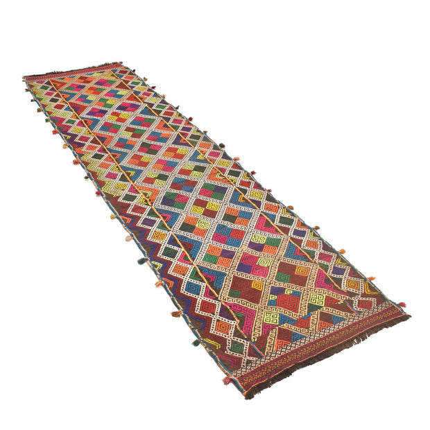 Handmade Suzani Kilim Runner 2' 4" x 8' 6" - No. AL44065