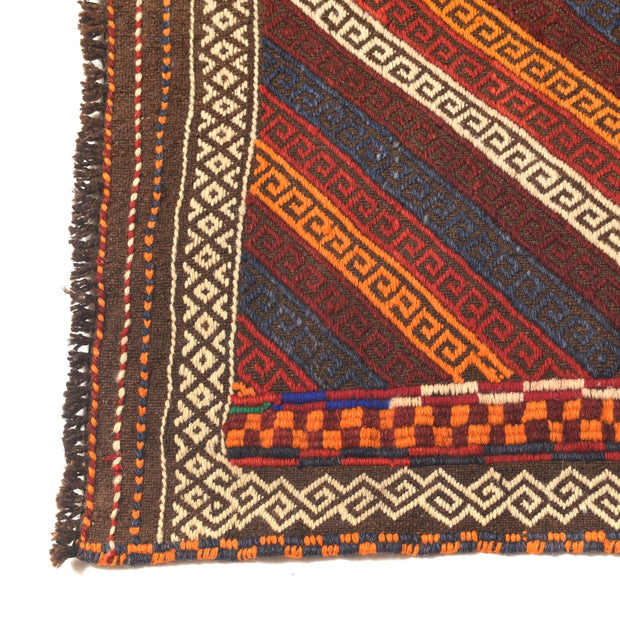 Hand Knotted Suzuni Kelim Runner 2' 3" x 7' 6" - No. AL80324