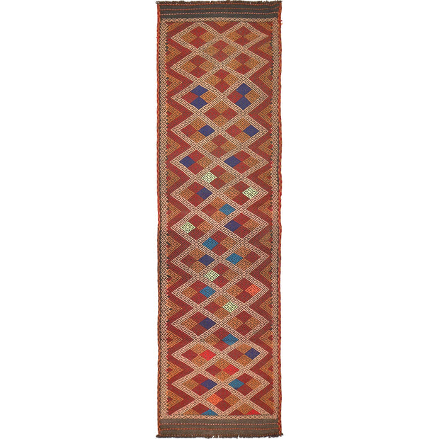 Handmade Suzani Kilim Runner 2' 6" x 9' 11" - No. AL99058