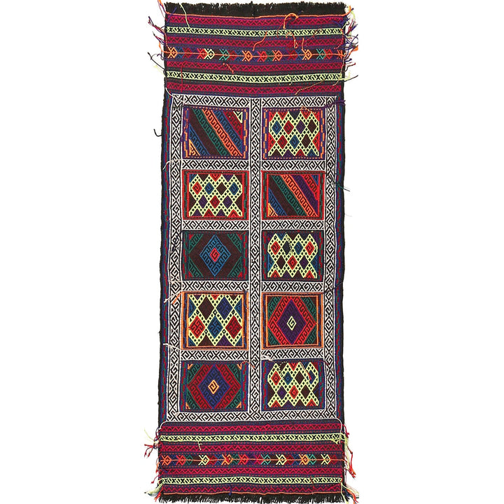 Handmade Suzani Kilim Runner 1' 10" x 4' 9" - No. AL69767