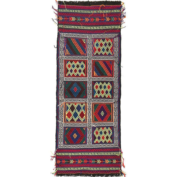Handmade Suzani Kilim Runner 1' 10" x 4' 9" - No. AL69767