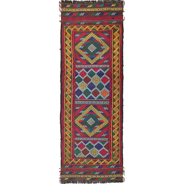 Handmade Suzani Kilim Runner 1' 8" x 5' 3" - No. AL12948