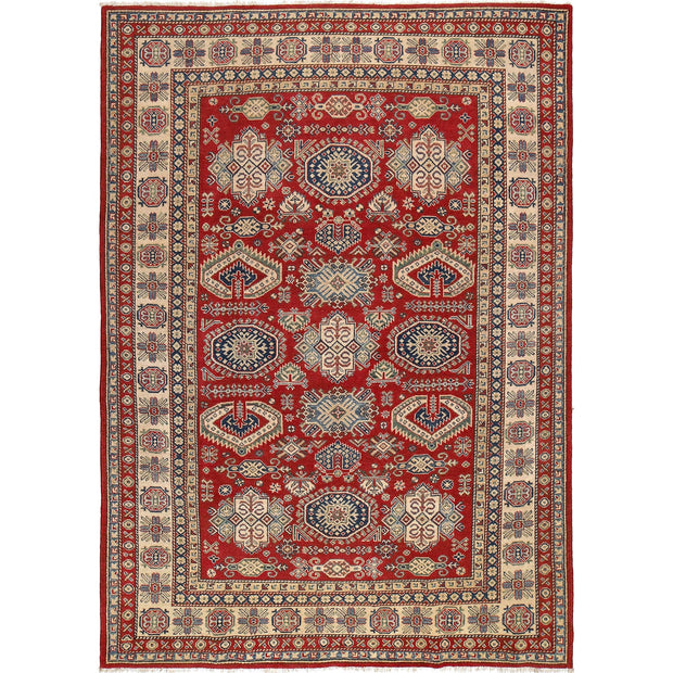 Red Kazak Rug 6' 6" x 9' 7" - No. AL12036