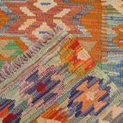 Hand Knotted Flatweave Kilim Runner 2' 0" x 6' 3" - No. AL26026
