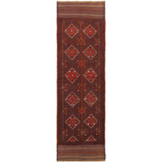 Red Mashwani Short Runner 2' 2" x 7' 6" - No. AL95984