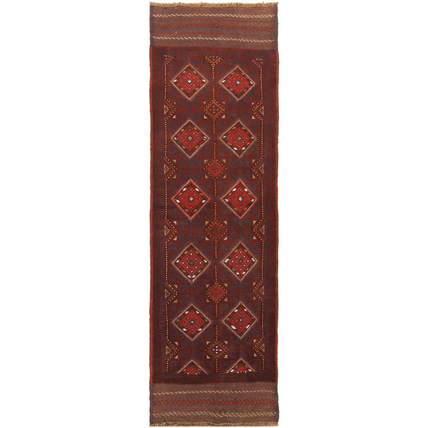 Red Mashwani Short Runner 2' 2" x 7' 6" - No. AL95984
