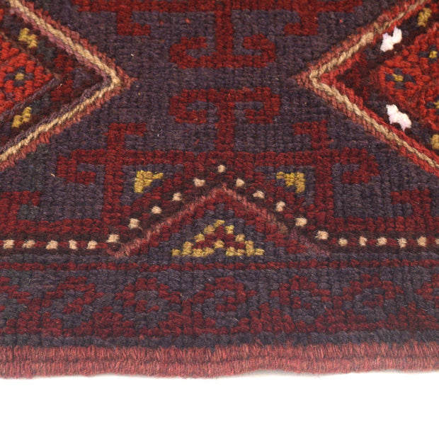 Red Mashwani Short Runner 2' 2" x 7' 6" - No. AL95984