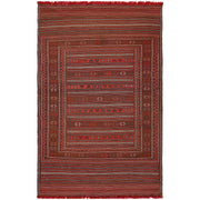 Handmade Flatweave Kilim 3' 10" x 6' 0" - No. AL73453