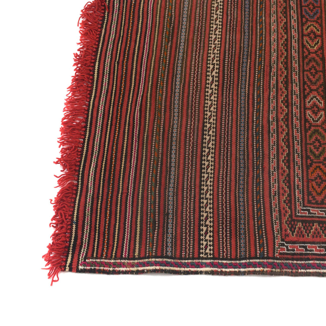 Handmade Flatweave Kilim 3' 10" x 6' 0" - No. AL73453