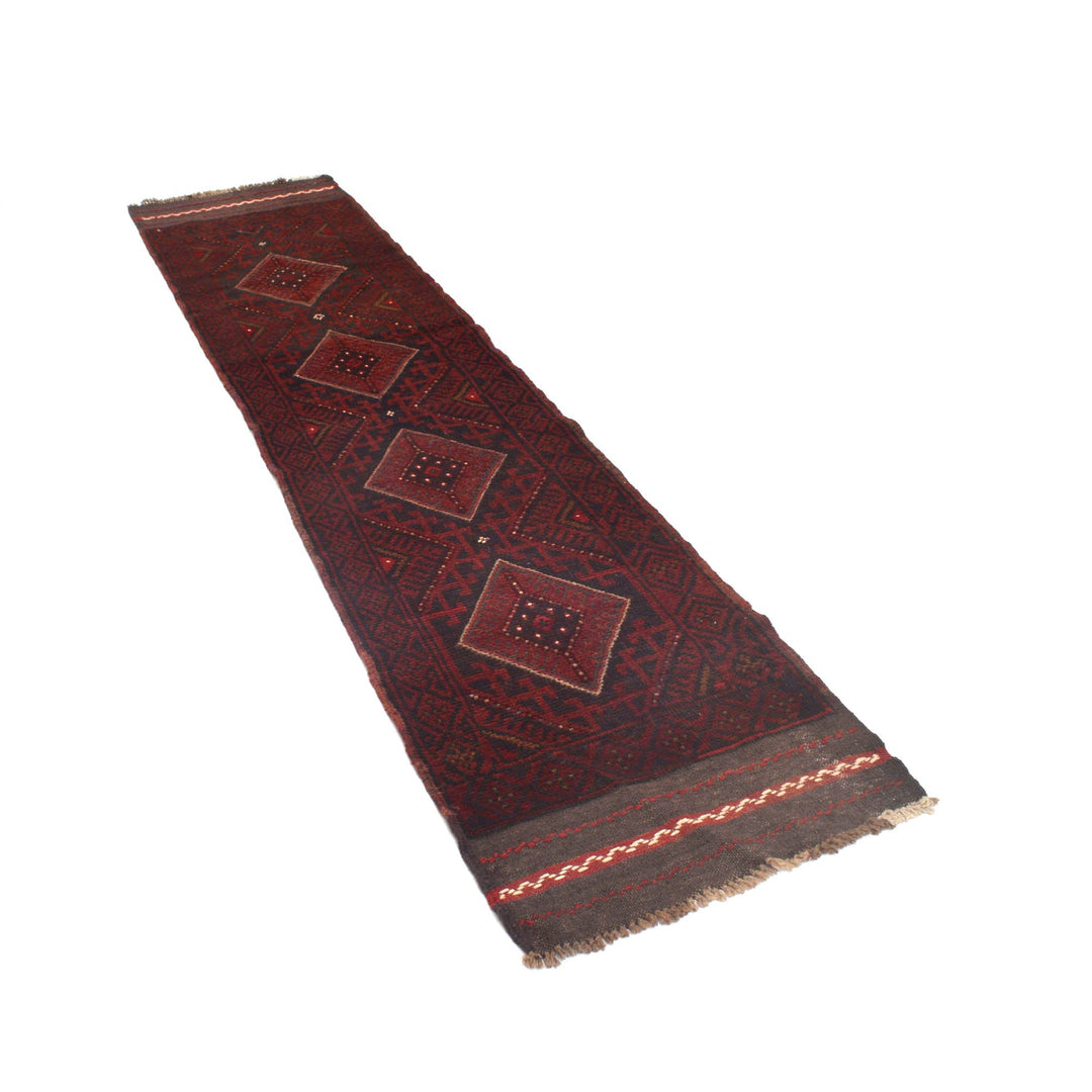 Handmade Mushwani Runner Rug 2' 0" x 8' 9" - No. AL28974