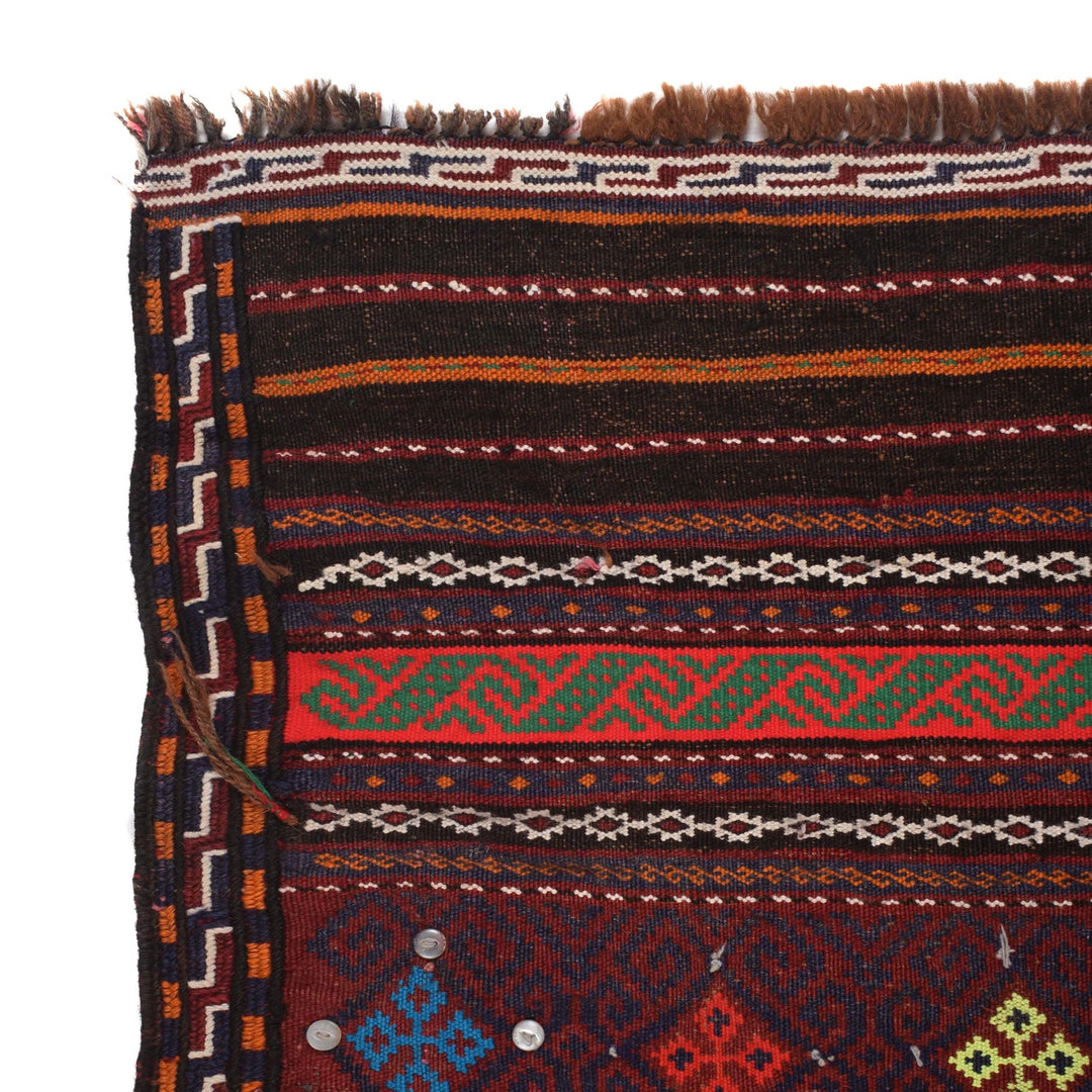 Handmade Flatweave Kilim 4' 6" x 6' 5" - No. AL96724